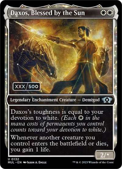 Daxos, Blessed by the Sun (Serial Numbered)