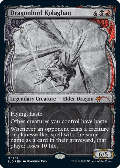 Dragonlord Kolaghan (Halo Foil)