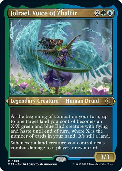 Jolrael, Voice of Zhalfir (Foil Etched)
