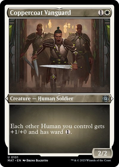 Coppercoat Vanguard (Foil Etched)
