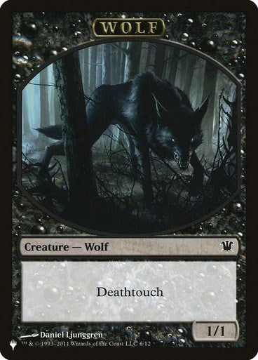 Wolf // Cat Double-Sided Token
