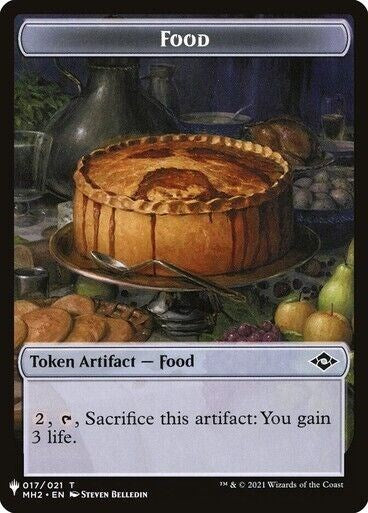 Food // Golem Double-sided Token