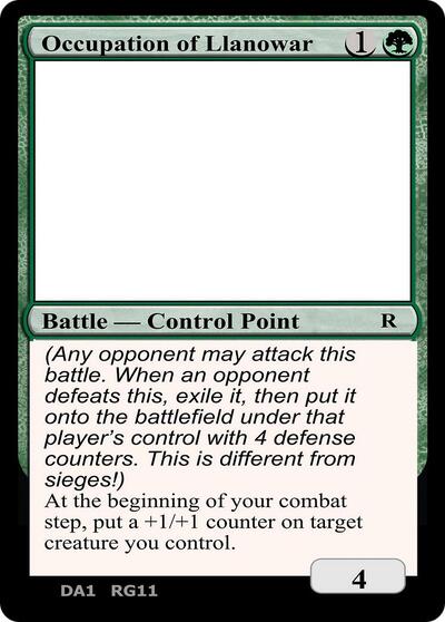 Occupation of Llanowar
