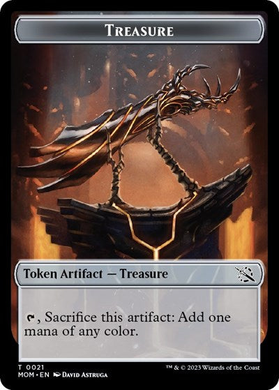 Treasure (0021) // Spirit (0013) Double-Sided Token