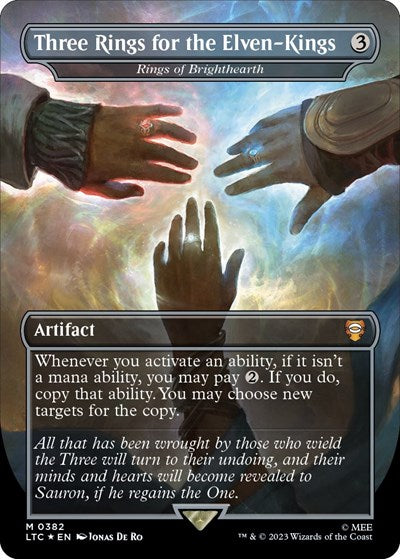 Three Rings for the Elven-Kings - Rings of Brighthearth (Surge Foil)