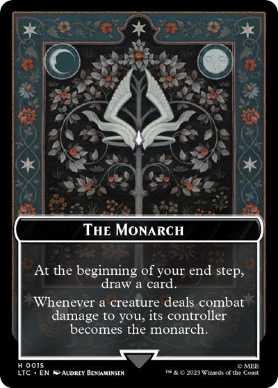 The Monarch // Treasure Double-Sided Token