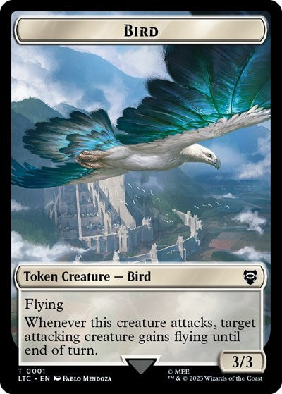 Bird (0001) // Goat Double-Sided Token