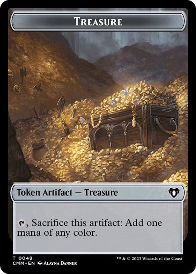 Treasure // Satyr Double-Sided Token