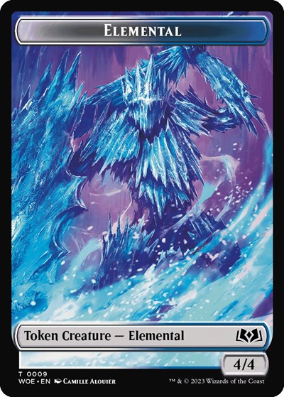 Elemental // Food (0013) Double-Sided Token