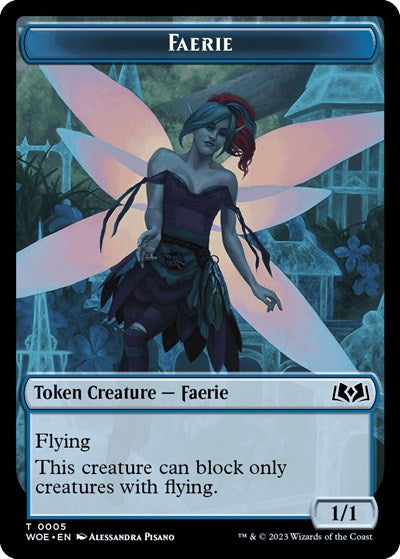 Faerie // Food (0011) Double-Sided Token