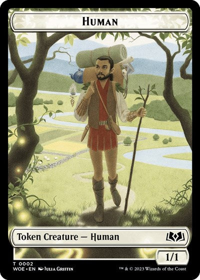 Human // Food (0013) Double-Sided Token