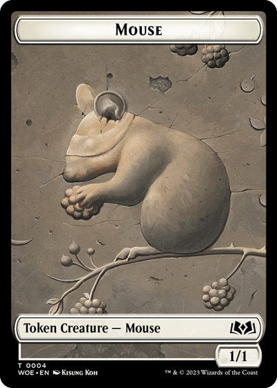 Mouse // Food (0010) Double-Sided Token