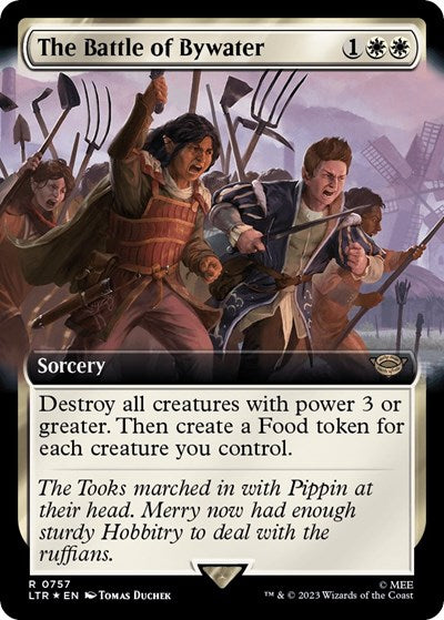 The Battle of Bywater (Extended Art) (Surge Foil)