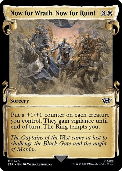 Now for Wrath, Now for Ruin! (Showcase Scrolls)