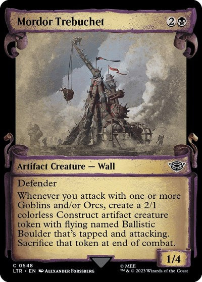 Mordor Trebuchet (Showcase Scrolls)