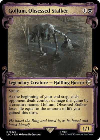 Gollum, Obsessed Stalker (Showcase Scrolls)