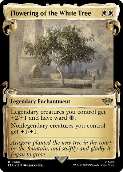 Flowering of the White Tree (Showcase Scrolls)