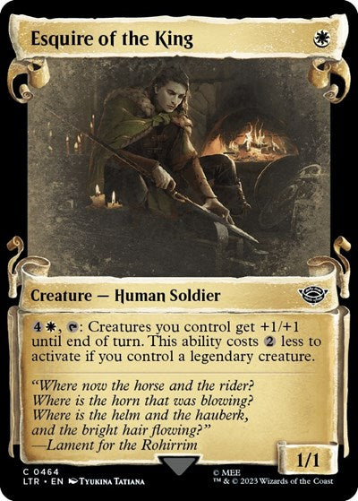 Esquire of the King (Showcase Scrolls)