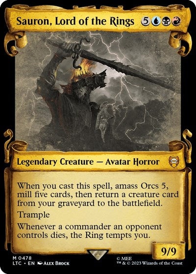 Sauron, Lord of the Rings (Showcase Scrolls)