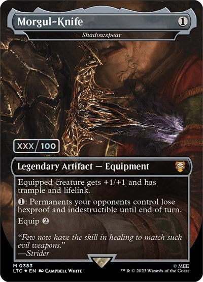 Morgul-Knife - Shadowspear (Serial Numbered)