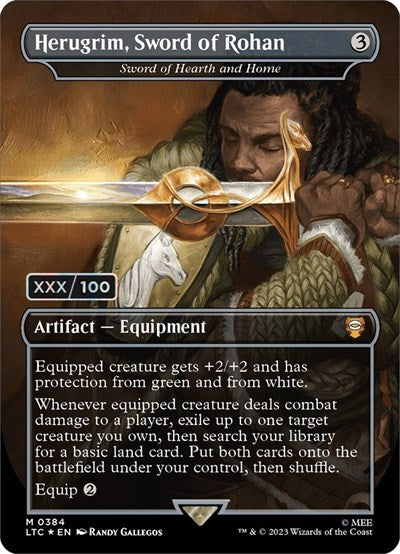 Herugrim, Sword of Rohan - Sword of Hearth and Home (Serial Numbered)