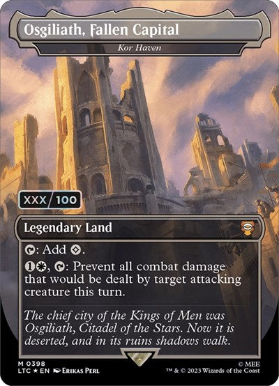 Osgiliath, Fallen Capital - Kor Haven (Serial Numbered)