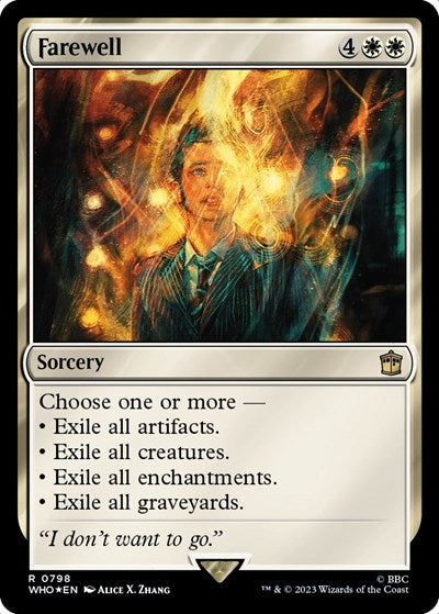 Farewell (Surge Foil)