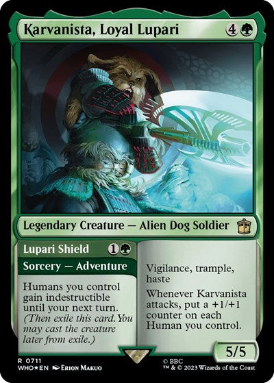 Karvanista, Loyal Lupari (Surge Foil)