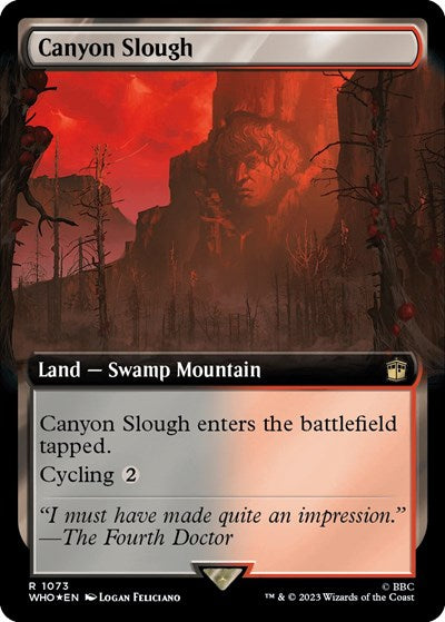 Canyon Slough (Extended Art) (Surge Foil)
