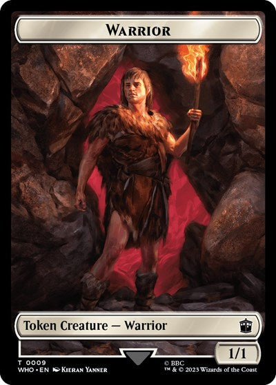 Warrior // Food (0025) Double-Sided Token