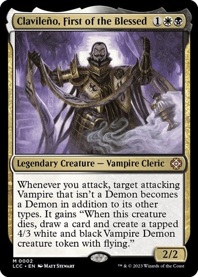 Clavileno, First of the Blessed