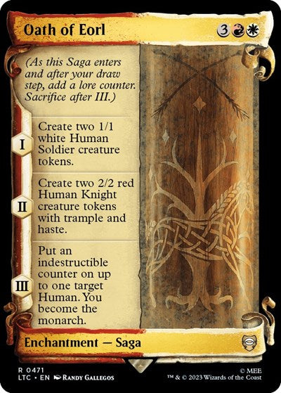 Oath of Eorl (Showcase Scrolls)