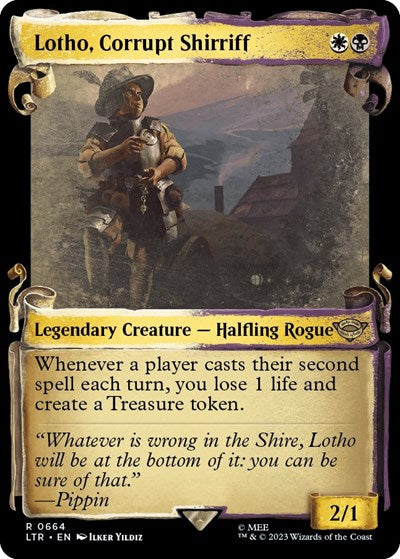 Lotho, Corrupt Shirriff (Showcase Scrolls)