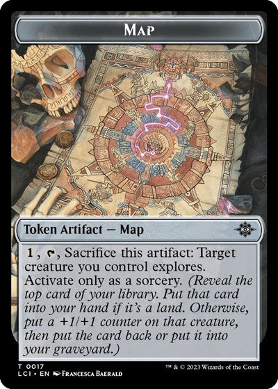 Map // Vampire Demon Double-Sided Token