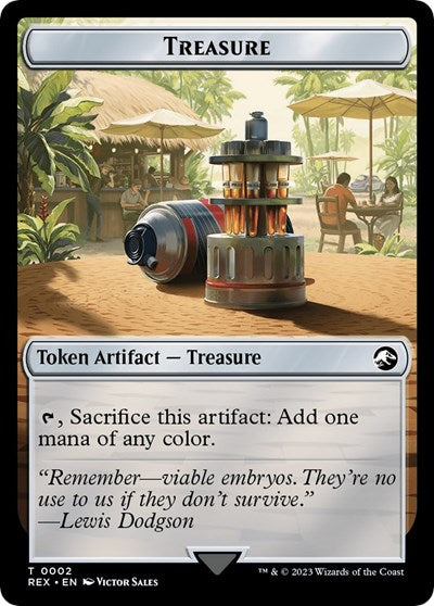 Treasure (0002) // Angel Double-Sided Token