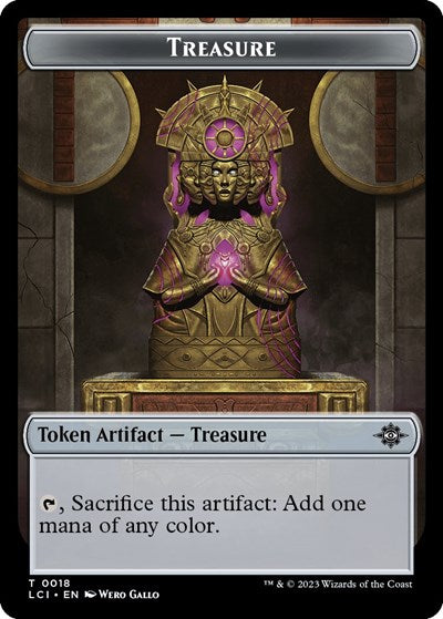 Treasure (0018) // Merfolk Double-Sided Token
