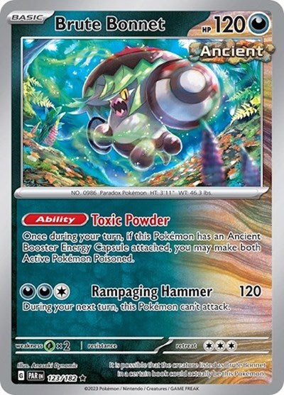 Brute Bonnet - 123/182 (Cosmos Holo)