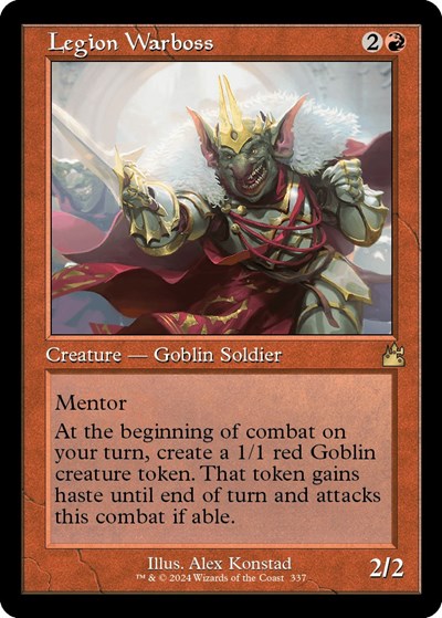 Legion Warboss (Retro Frame)