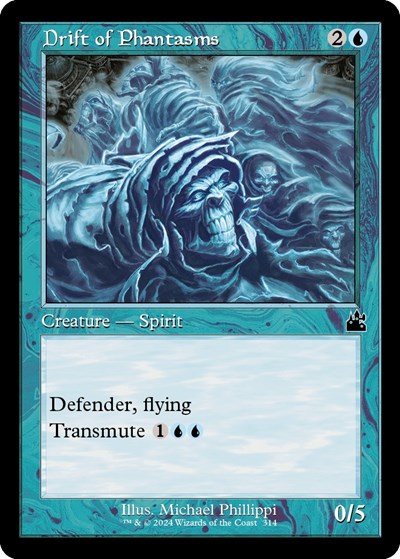 Drift of Phantasms (Retro Frame)
