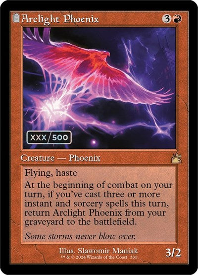 Arclight Phoenix (Retro Frame) (Serial Numbered)
