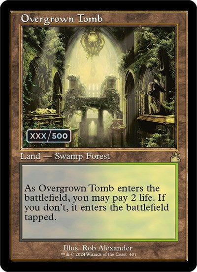 Overgrown Tomb (Retro Frame) (Serial Numbered)