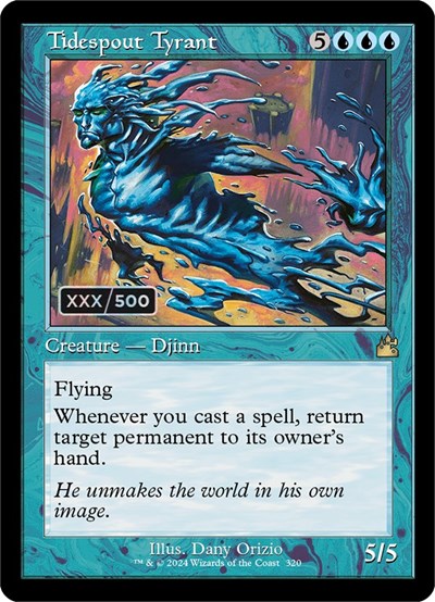Tidespout Tyrant (Retro Frame) (Serial Numbered)