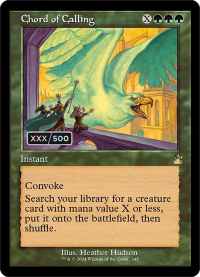 Chord of Calling (Retro Frame) (Serial Numbered)
