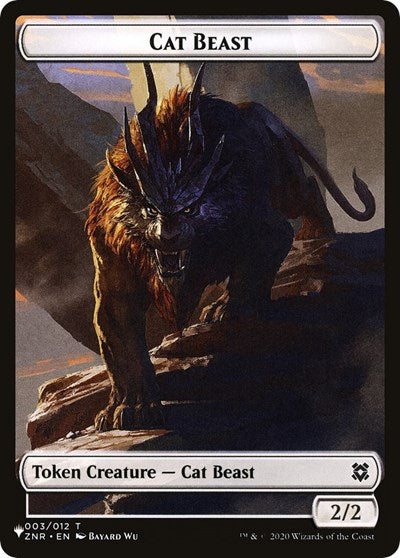 Cat Beast // Shapeshifter (002) Double-Sided Token