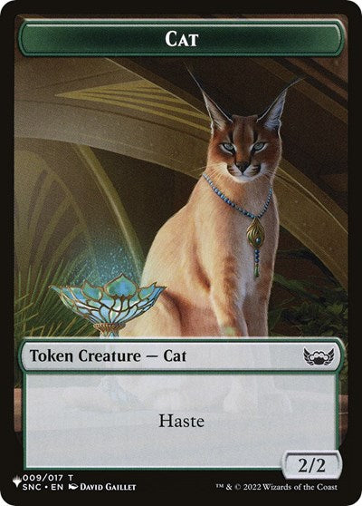 Cat (009) // Dog Double-Sided Token