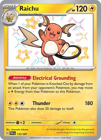 Raichu - 132/091