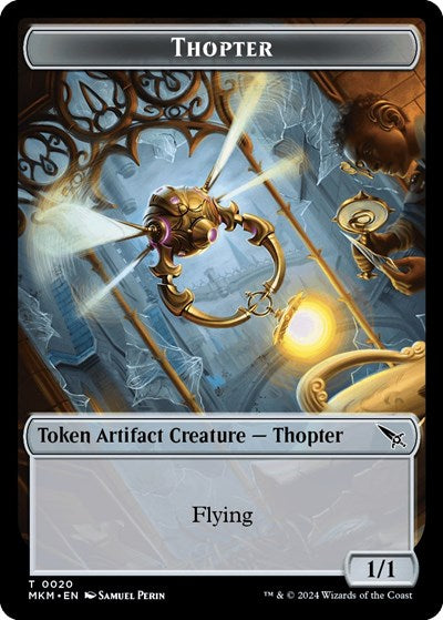 Thopter (0020) // Goblin Double-Sided Token