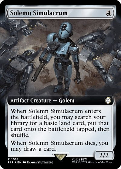 Solemn Simulacrum (Extended Art) (Surge Foil)