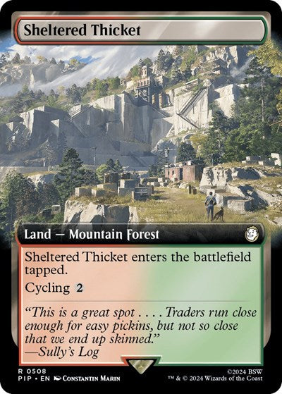 Sheltered Thicket (Extended Art)