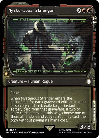 Mysterious Stranger (Showcase) (Surge Foil)